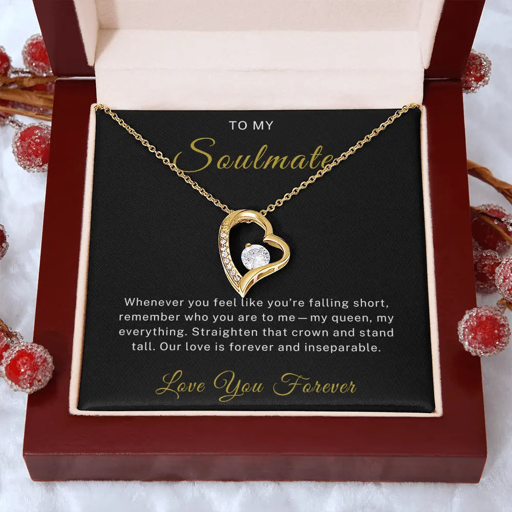 To My Wife - My Soulmate - Forever Love Necklace ShineOn Fulfillment