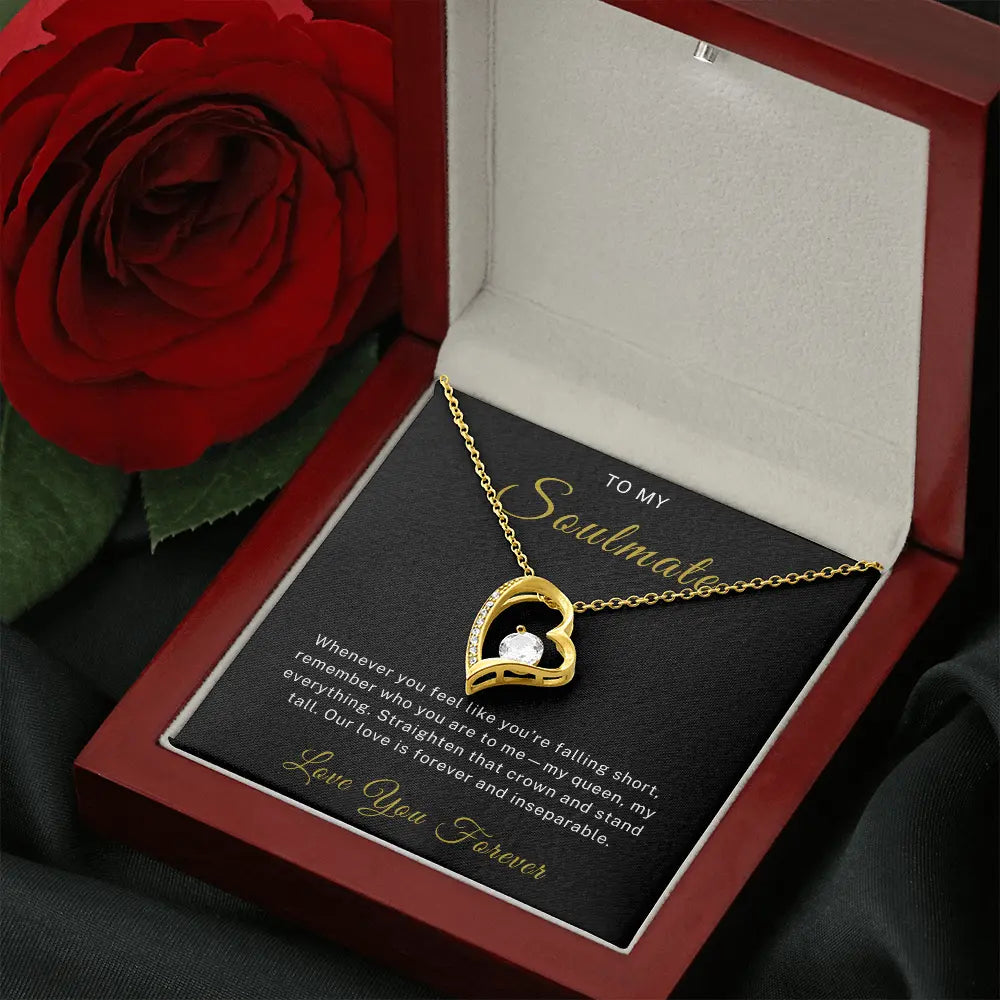 To My Wife - My Soulmate - Forever Love Necklace ShineOn Fulfillment