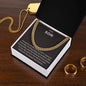To My Son - You Are A Gift - Cuban Link Chain ShineOn Fulfillment