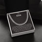 To My Son - You Are A Gift - Cuban Link Chain ShineOn Fulfillment
