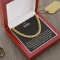 To My Son - You Are A Gift - Cuban Link Chain ShineOn Fulfillment