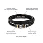 To My Father - Forever Grateful - Love You Forever Bracelet ShineOn Fulfillment