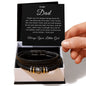 To My Father - My Hero From your Little Girl - Love You Forever Bracelet ShineOn Fulfillment