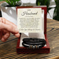 To My Husband - I Choose You - Love You Forever Bracelet ShineOn Fulfillment