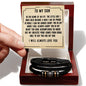 To My Son - Will Always Love you - Love You Forever Bracelet ShineOn Fulfillment