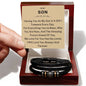 To My Son - You Are A Gift - Love You Forever Bracelet ShineOn Fulfillment