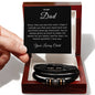 To My Father - Forever Grateful - Love You Forever Bracelet ShineOn Fulfillment