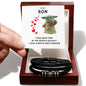 To My Son- Yoda Best Son - Love You Forever Bracelet ShineOn Fulfillment