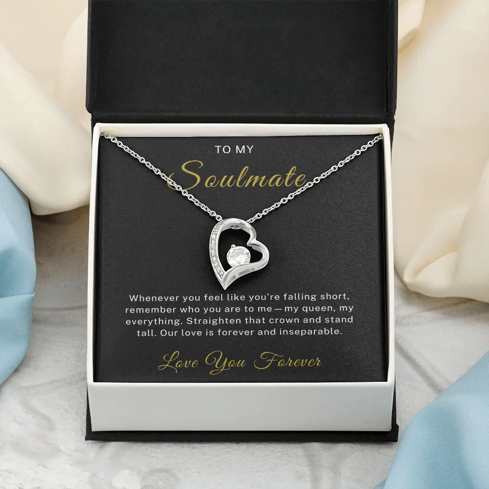 To My Wife - My Soulmate - Forever Love Necklace ShineOn Fulfillment