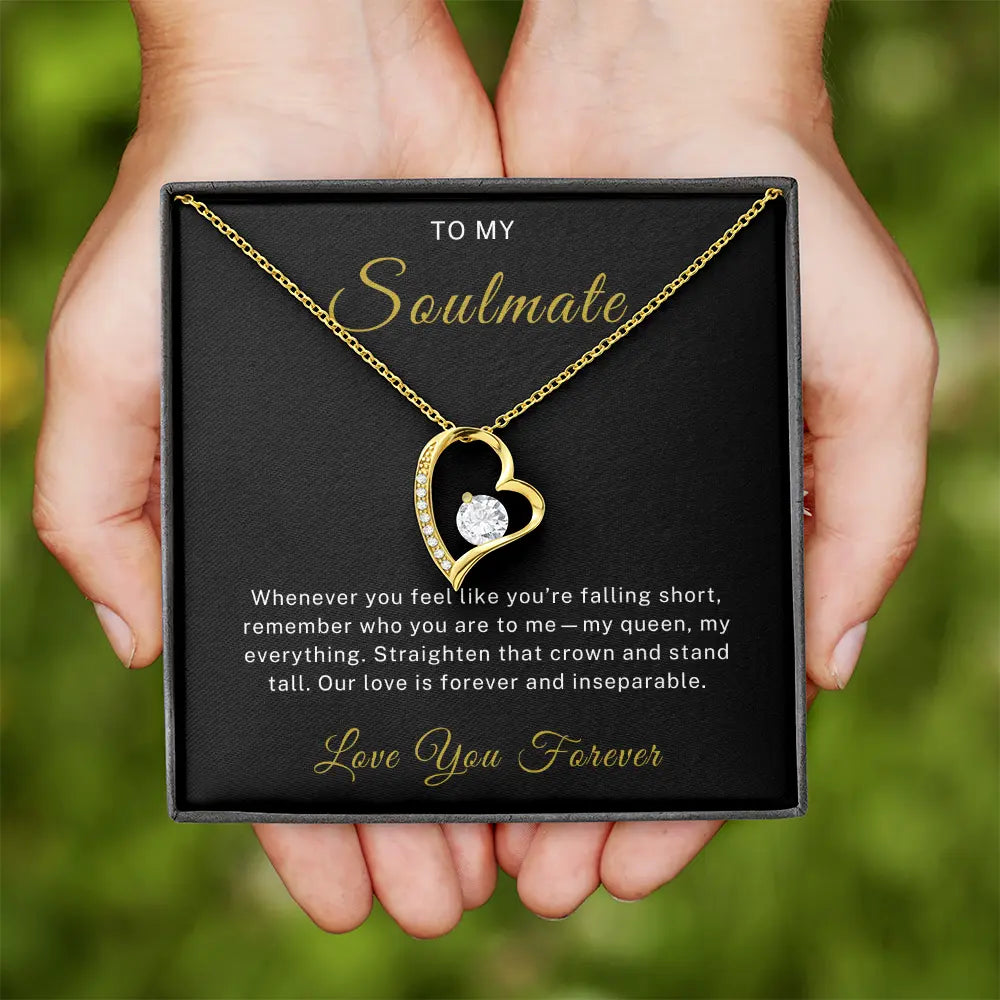 To My Wife - My Soulmate - Forever Love Necklace ShineOn Fulfillment