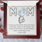 To My Mom - Boy I Love You - Forever Love Necklace ShineOn Fulfillment