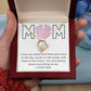 To My Mom - I Love You - Forever Love Necklace ShineOn Fulfillment