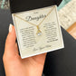 To My Daughter - From Mom You are Enough - Alluring Beauty Necklace ShineOn Fulfillment