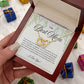 To My Mother - Best Mom - Interlocking Hearts Necklace ShineOn Fulfillment