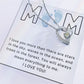 To My Mom - Boy I Love You - Forever Love Necklace ShineOn Fulfillment