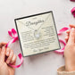 To My Daughter - From Dad Always My Little Girl - Forever Love Necklace ShineOn Fulfillment
