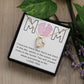 To My Mom - I Love You - Forever Love Necklace ShineOn Fulfillment