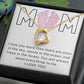 To My Mom - I Love You - Forever Love Necklace ShineOn Fulfillment