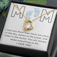 To My Mom - Boy I Love You - Forever Love Necklace ShineOn Fulfillment